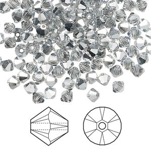 Bead 144pk crystal CAL, Crystal Passions® 4mm bicone 5328