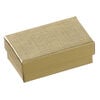 Box 1pkg10, paper and "cotton" filled, gold, 2-1/2 x 1-1/2 x 7/8 inches rectangle image number 0