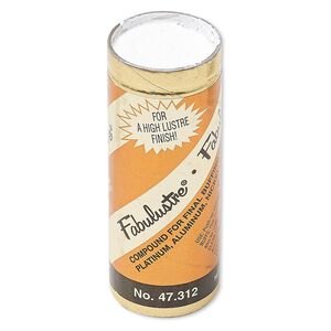 Buffing compound, Fabulustre®, white. Sold per 4-ounce block.