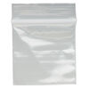 Bag, Tite-Lip™, plastic, clear, 1-1/2 x 1-1/2 inch top zip. Sold per pkg of 100. image number 1