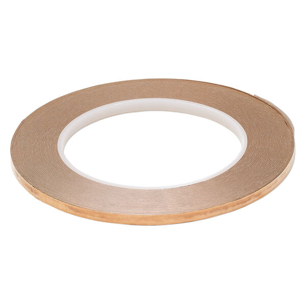 Adhesive foil, Studio Pro™, copper, pkg/36 yards, 4.8mm wide. image number 0