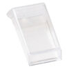 Organizer, acrylic, clear and white, 9 x 6-1/4 x 2 inches with (64) 45x25x11mm rectangle boxes and snap top. Sold per 65-piece set. image number 2