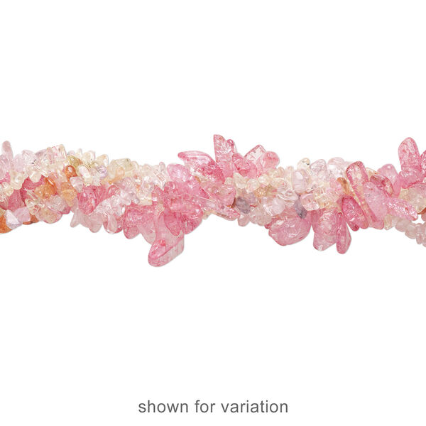 Ice flake quartz 1pkg5, chip bead 15 inch mix medium to extra-large image number 3