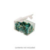 Organizer, Small Containers™, Bead Storage Solutions™, plastic, clear and opaque off-white, 2 x 1-1/8 x 1-1/16 inches. Sold per 8-piece set. image number 0