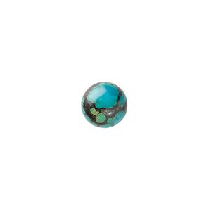 Turquoise 1pkg4, calibrated round cab 10mm