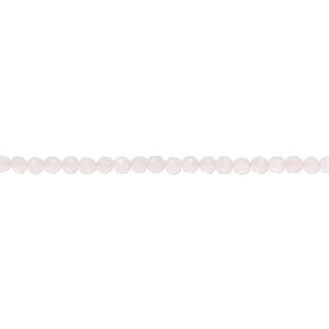 Rose quartz 1pkg1, hand-cut faceted round bead natural 13 inch 2mm