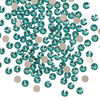 Flat back 1pkg1440 Caribbean green foil back, Swarovski&reg; ReCreated&trade;, 3-3.2mm rose round SS12 2088 image number 0