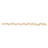 Freshwater pearl 1pkg1, top-drilled rice, 15.5-16 inch light orange 7x6mm-12x7mm cultured image number 1