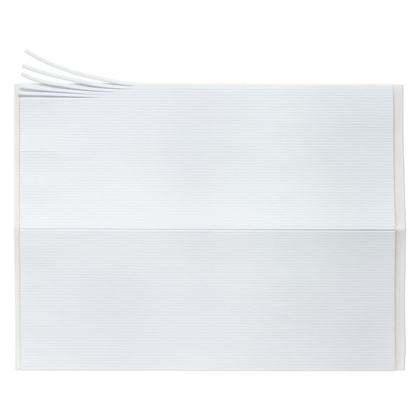 Adhesive strip, Art Edge™, EVA foam, white, 2mm. Sold per 10-inch sheet. image number 0