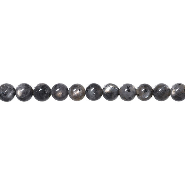 Bead, blue labradorite (natural), 4mm round, B- grade, Mohs hardness 6 to 6-1/2. Sold per 15-1/2" to 16" strand. image number 0