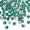 Flat back 1pkg144 Caribbean green foil back, Crystal Passions&reg; Regenerated 4.6-4.8mm rose round SS20 2088 image number 0