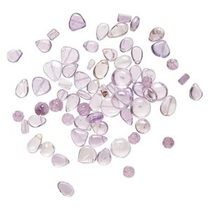 Amethyst 1pkg1, hand-cut top-drilled / center-drilled mixed shapes bead natural 1 oz mix 6x3mm-11x7mm