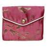 Pouch 1pkg3 rayon and silver-finished steel, multicolored, 4.75x4-inch floral brocade. image number 3