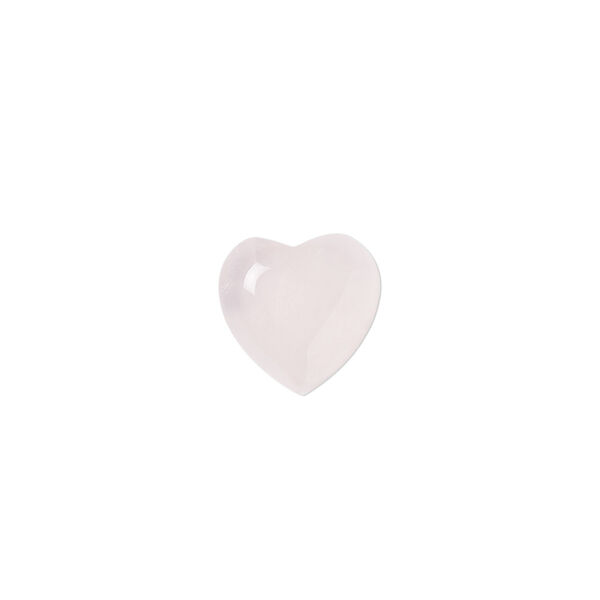 Cabochon, rose quartz (natural), 12x12mm calibrated heart, B- grade, Mohs hardness 7. Sold per pkg of 2. image number 0