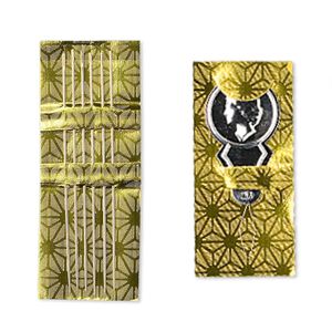 Needle, steel, 0.5mm with 0.64mm eye width, 2-1/4 inches with threader. Sold per pkg of 6.