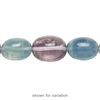 Rainbow fluorite 1pkg1, tumbled nugget bead natural 15.5-16 inch medium image number 2