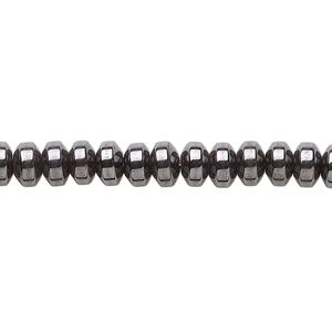 Hemalyke™ 1pkg1, rondelle bead 15.5-16 inch 6x2mm