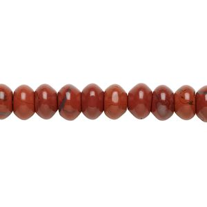 Red jasper 1pkg1, rondelle bead natural 15.5-16 inch 8x5mm