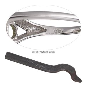 Stamp, steel, 3 x 1/2 x 1/4 inch curve with "925." Sold individually.