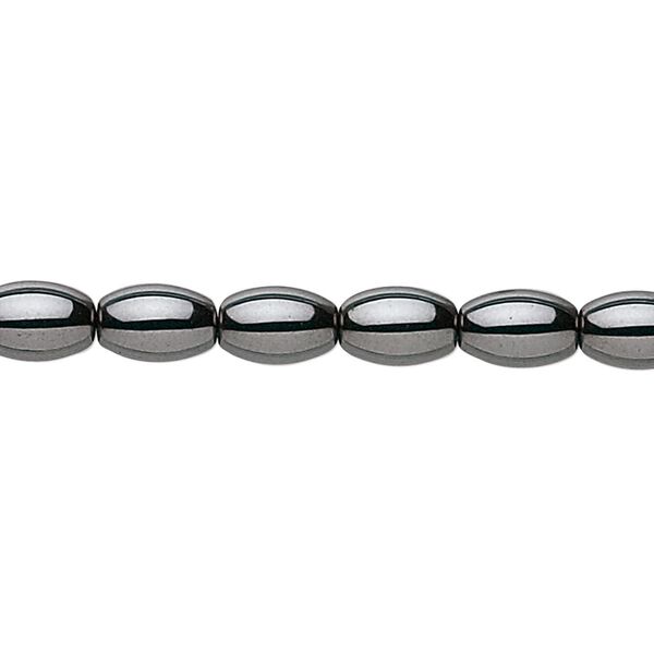 Hemalyke™ 1pkg1, oval bead 15.5-16 inch 8x5mm image number 0