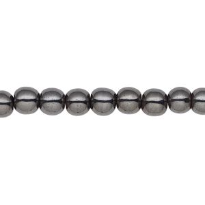 Hemalyke™ 1pkg1, round bead 15.5-16 inch 6mm