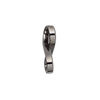 Bail, ice-pick pendant, gunmetal-plated brass, 21x6mm with 11mm grip length. Sold individually. image number 1