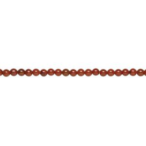 Red jasper 1pkg1, round bead natural 15.5-16 inch 2mm