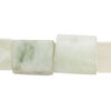 New "jade" 1pkg1, cube bead natural, 15 inch 14-16mm image number 0