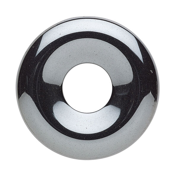 Focal, Hemalyke™ (man-made), 35mm round donut. Sold per pkg of 2. image number 0