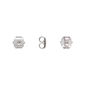 Earnut 1pkg20, 6x6mm star, stainless steel 10 pair