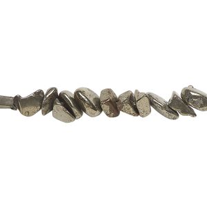Pyrite 1pkg1, chip bead 15.5-16 inch small