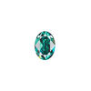Fancy stone 1pkg144 Caribbean green foil back, Swarovski&reg; ReCreated&trade;, 14x10mm oval 4120 image number 0