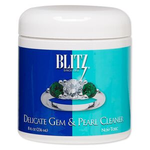 Cleaner, Delicate Gem & Pearl Cleaner, pkg/8-ounce jar.