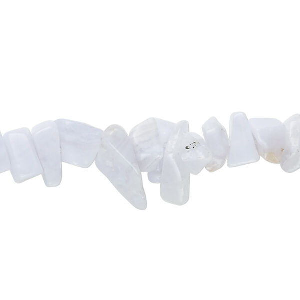 Blue lace agate 1pkg1, chip bead natural B grade, 32 inch 6x4mm-13x5mm image number 0