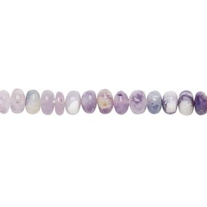 Purple opal 1pkg1, hand-cut rondelle bead natural 15.5-16 inch 4x2mm-5x3mm