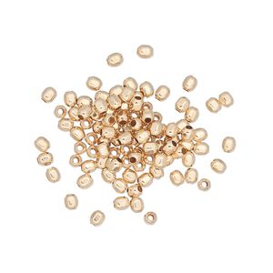 Bead, 12Kt gold-filled, 2.5mm faceted round. Sold per pkg of 100.