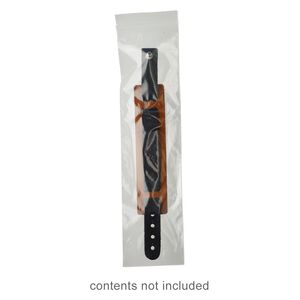 Bag, Tite-Lip™, plastic, clear, 3x12-inch top zip. Sold per pkg of 100.