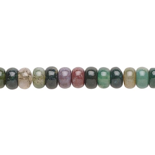Fancy jasper 1pkg1, rondelle bead natural 15.5-16 inch 6x3.5mm image number 0