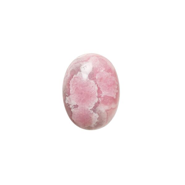 Rhodochrosite 1pkg1, calibrated oval cab natural 16x12mm image number 0