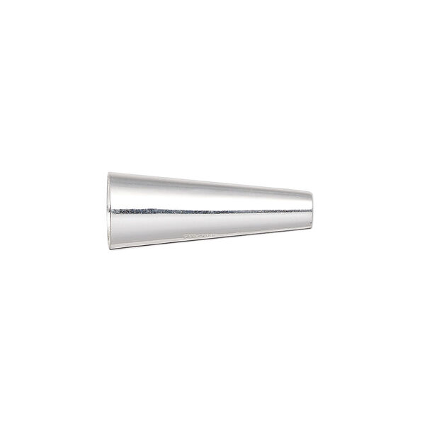 Cone, sterling silver-filled, 21x8mm, 7mm inside diameter. Sold individually. image number 0