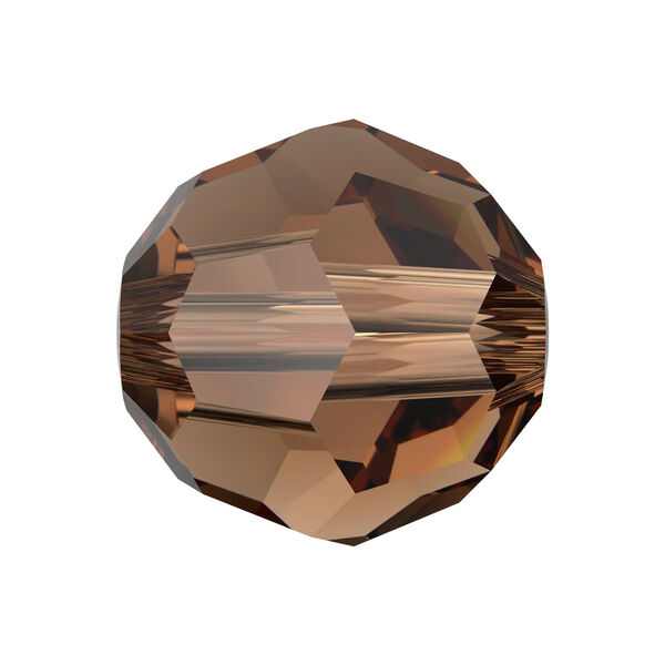 Bead 1pkg360 smoked topaz, Swarovski® ReCreated™, 6mm round 5000 image number 0