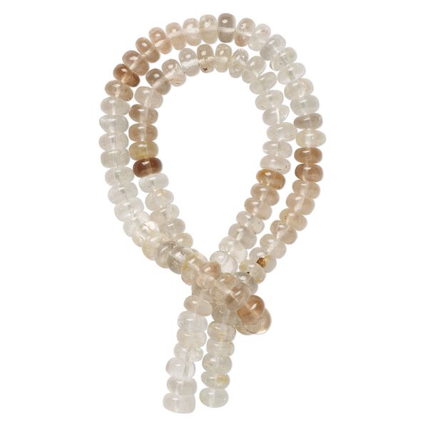 Multi-topaz 1pkg1, hand-cut rondelle bead 14 inch 5x4mm-6x5mm image number 0