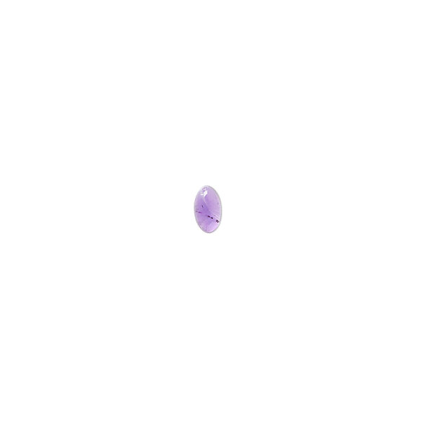 Cabochon, amethyst (natural), 5x3mm hand-cut calibrated oval, B grade, Mohs hardness 7. Sold per pkg of 6. image number 0