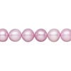Freshwater pearl 1pkg1, semi-round, 15 inch pale purple 8mm cultured image number 0