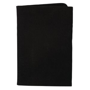 Scrap, leather (dyed), black, 9-1/4 x 3-1/2 inch square. Sold individually.