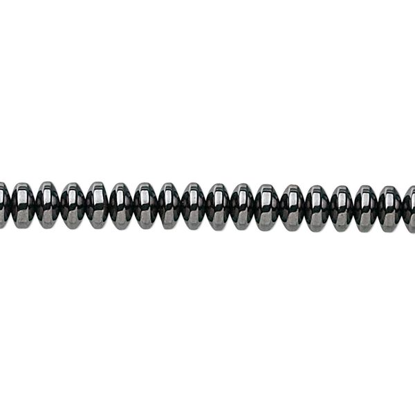 Hemalyke™ 1pkg1, rondelle bead 15.5-16 inch 5x2mm image number 0