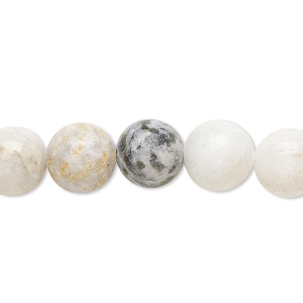 Bead, multi-new "jade" (serpentine) (natural), 10-11mm round, C- grade, Mohs hardness 2-1/2 to 6. Sold per 15" to 16" strand. image number 0