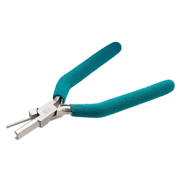 Pliers, Wubbers&reg;, looping, steel and rubber, 5.5 inches. image number 1