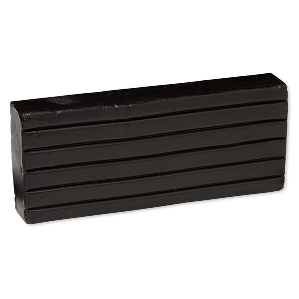 Polymer clay, Sculpey® PREMO, pkg/8 ounces, black. image number 0
