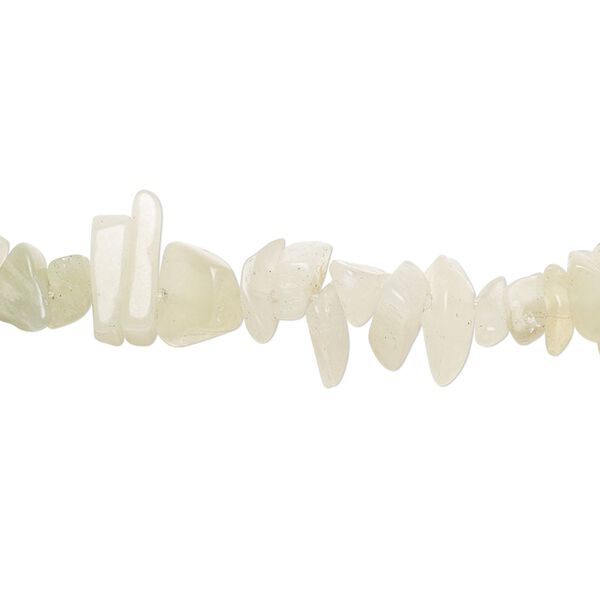 Sea green new "jade" 1pkg1, chip bead natural 15 inch small image number 0